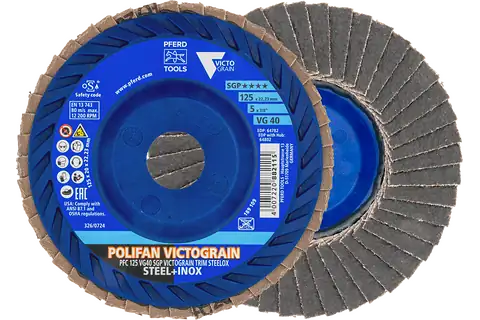 POLIFAN-Fächerscheiben SGP VICTOGRAIN TRIM STEELOX ★★★★