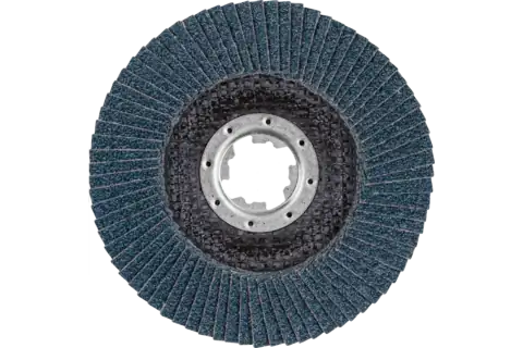 Disco de láminas lijadoras POWER POLIFAN PFC 125 mm X-LOCK cónico Z40 SG STEELOX acero/acero inoxidable 3