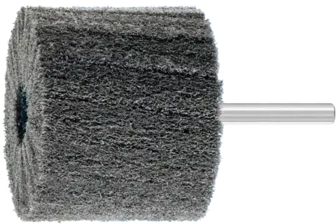 Meule sur tige en non-tissé POLINOX PNL Ø 60x50 mm, tige Ø 6 mm, SIC180 pour ponçage fin et finition 1