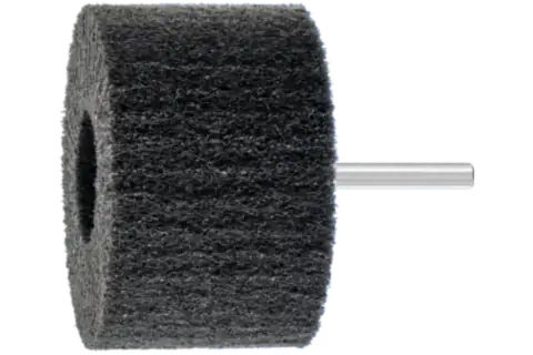 Meule sur tige en non-tissé POLINOX PNL Ø 80x50 mm, tige Ø 6 mm, SIC280 pour ponçage fin et finition 1