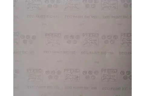 POS waterproof paper-backed abrasive sheet 230x280 mm BP-W ECO PAINT SiC150 for working on paint 2