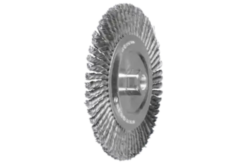 PSF Stringer Bead Wheel Brush 7" Dia .020 Carbon Steel 5/8-11" Thread 1