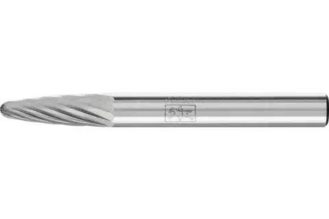 Fresa de metal duro forma árbol RBF Ø 06x18 mm, mango Ø 6 mm, Z3 medio universal 1