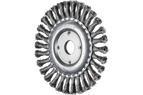 Wheel brush knotted RBG dia. 150x13x22.2 mm steel wire dia. 0.60 angle grinders 1