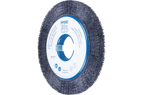 COMPOSITE wheel brush RBUP dia. 200x13x50.8 mm hole ceramic filament dia. 1.10 mm grit 80 stationary 1