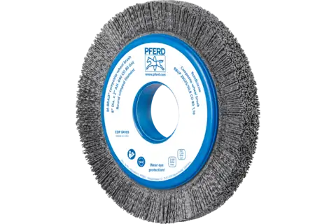 COMPOSITE wheel brush RBUP dia. 150x13x50.8 mm hole ceramic filament dia. 1.10 mm grit 80 stationary 1