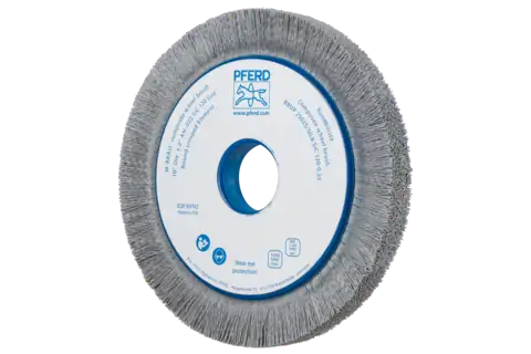 COMPOSITE wheel brush RBUP dia. 250x25x50.8 mm hole SiC filament dia. 1.10 m grit 120 stationary 1