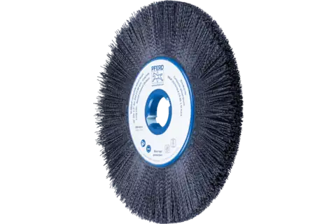 Spazzola a disco COMPOSITE FLEX RBUP Ø 350x13x50,8 mm filamento ceramico Ø 1,10 mm granulo 80 macchina stazionaria 1