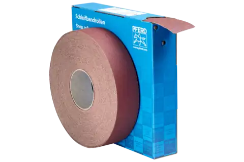 aluminium oxide shop roll cloth SBR width 50mm x length 50m A80 for general use 1