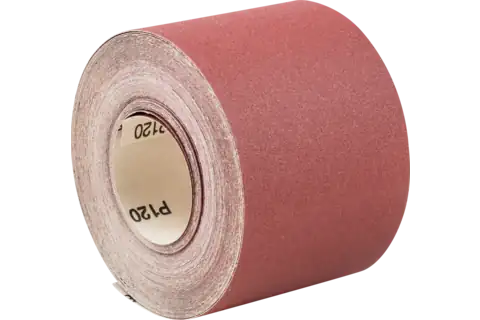 Aluminium oxide shop roll paper SBR-P width 115 mm x length 25 m A120 general use 1