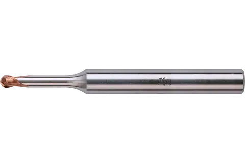 Vollradiusfräser Performance Hardened Steel mit zwei Schneiden HB2H, Vollradius, mit Halsfreischliff - metrisch