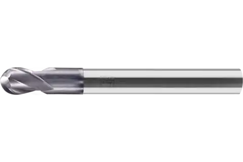 Universal ball nose end mill UB, Full radius