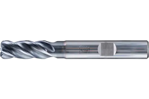 VHM corner mill long, 4 blades, diameter 8 mm, radius 1.5 mm TiAlN shank HB Universal Line roughing finishing slot cutting 1