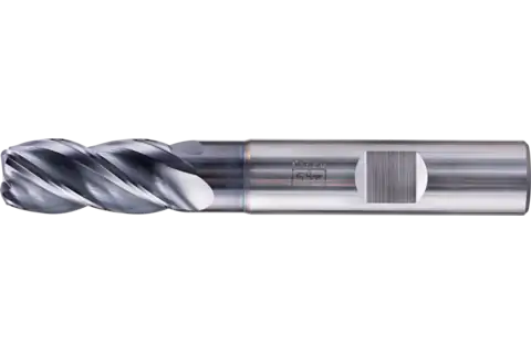 VHM Eckfräser lang 4 Schneiden Ø 12 mm Radius 2,0 mm TiAlN Schaft HB Universal Line Schruppen Schlichten Nuten 1
