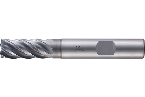 Universal solid carbide end mill with five flutes UC5, radius corner design – imperial