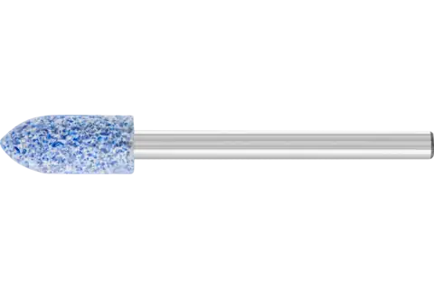 TOUGH Schleifstift Spitzbogen Ø 6x13 mm Schaft-Ø 3 mm CO46 für schwer zerspanbare Werkstoffe 1