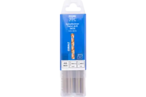 HSS spiral drill M35 INOX diameter 5/16" 135° Imperial design for tough and hard materials 2