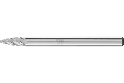 Hartmetall Hochleistungsfrässtift ALU Spitzbogen SPG Ø 03x07mm Schaft-Ø 3mm für Alu/NE Metalle 1