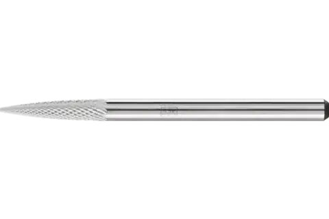 Hartmetall Hochleistungsfrässtift MICRO Spitzbogen SPG Ø 03x13 mm Schaft-Ø 3 mm Feinbearbeitung 1