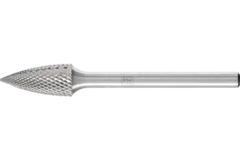 Hartmetall Hochleistungsfrässtift MICRO Spitzbogen SPG Ø 06x13 mm Schaft-Ø 3 mm Feinbearbeitung 1