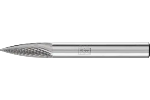 Fresa de metal duro ojival SPG Ø 06x18 mm, mango Ø 6 mm, Z5 fino universal 1