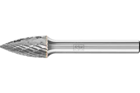 Fresa de metal duro de alto rendimiento TOUGH ojival SPG Ø 10x20 mm, mango Ø 6 mm, resistente a los golpes 1