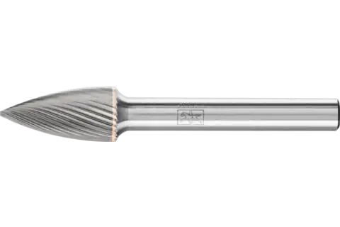 Tungsten carbide burr pointed tree SPG dia. 10x20 mm shank dia. 6 mm Z5 universal fine 1