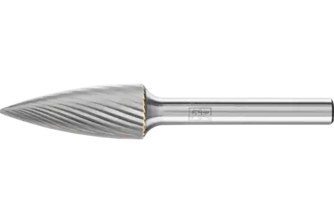 Fresa de metal duro ojival SPG Ø 12x30 mm, mango Ø 6 mm, Z3 medio universal 1