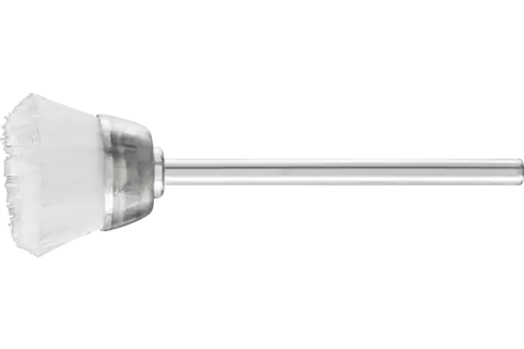 Miniatuur-komborstel TBU Ø 18 mm stift-Ø 2,34 mm kunststof beleg-Ø 0,15 1