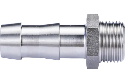 Screw-on nozzle TGA 13 with male thread 3/8" steel version 1