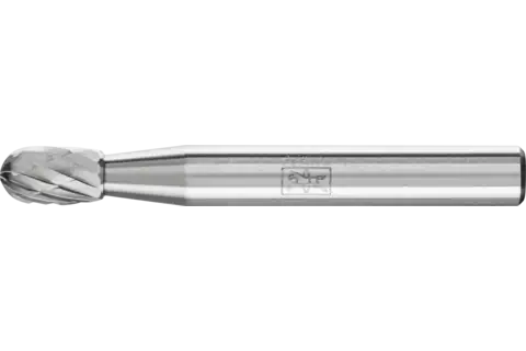 Tungsten carbide burr oval TRE dia. 06x10 mm shank dia. 6 mm Z3P universal medium cross cut 1
