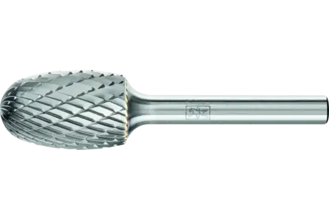 Tungsten carbide burr oval TRE dia. 16x25 mm shank dia. 6 mm Z3P universal medium cross cut 1