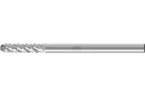 Hardmetalen hoogrendementsstiftfrees ronde walsvorm WRC Ø 03x13 mm stift-Ø 3 mm TITANIUM voor titaan 1