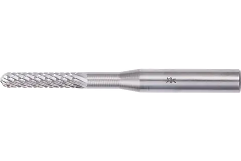 Hardmetalen profielcilinderstiftfrees PZF ronde walsvorm WRC Ø 04x20x60 mm stift-Ø 6 mm voor slotenmakers, politie en brandweer 1