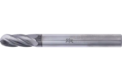 Lima rotativa CT de alto desempenho ALU cilíndrica c/ ponta radial WRC, Ø 06x16 mm, Ø haste 6 mm, com revestimento HICOAT p/ alumínio/metais não ferr.