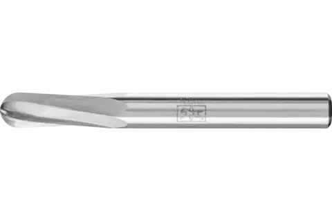 Fresa de metal duro forma cilíndrica redonda WRC Ø 06x16 mm, mango Ø 6 mm, Z1 basto universal 1
