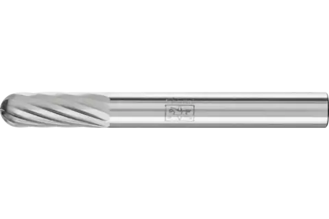 Fraise lime carbure à bout arrondi WRC Ø 06x16 mm, tige Ø 6 mm Z3, usinage universel, moyenne 1