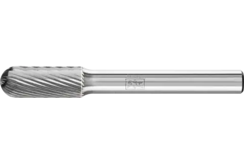 Fresa de metal duro forma cilíndrica redonda WRC Ø 08x20 mm, mango Ø 6 mm, Z5 fino universal 1