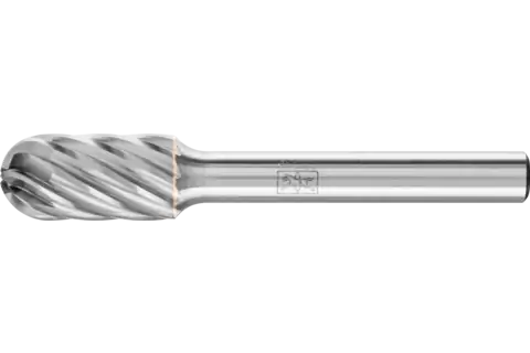 Fresa de metal duro de alto rendimiento INOX forma cilíndrica redonda WRC Ø 10x20 mm, mango Ø 6 mm, para acero inoxidable 1