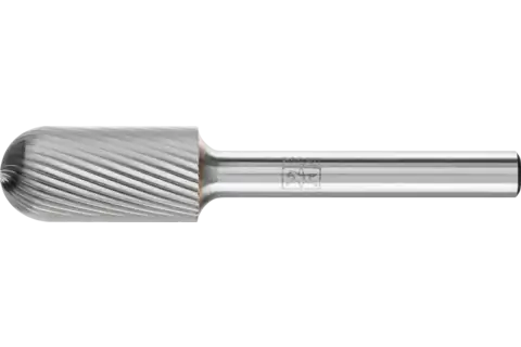 Fresa de metal duro forma cilíndrica redonda WRC Ø 12x25 mm, mango Ø 6 mm, Z5 fino universal 1