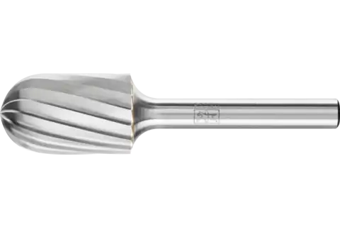 Fresa de metal duro forma cilíndrica redonda WRC Ø 16x25 mm, mango Ø 6 mm, Z1 basto universal 1