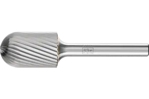 Fresa de metal duro forma cilíndrica redonda WRC Ø 16x25 mm, mango Ø 6 mm, Z3 medio universal 1