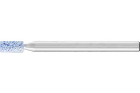 Meule sur tige TOUGH cylindrique Ø 3x6 mm, tige Ø 3 mm, CO60 pour matériaux difficiles à usiner 1