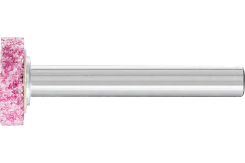 Meule sur tige STEEL cylindrique Ø 16x4 mm, tige Ø 6 mm, A46 pour acier et acier moulé 1