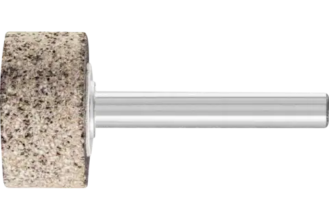 INOX Schleifstift Zylinder Ø 25x13 mm Schaft-Ø 6 mm A30 für Edelstahl 1