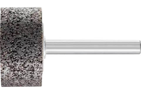 INOX mounted point cylindrical dia. 32x16 mm shank dia. 6 mm A24 for stainless steel 1