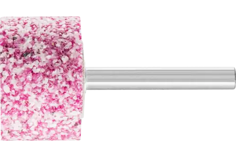 STEEL Schleifstift Zylinder Ø 32x20mm Schaft-Ø 6 mm A24 für Stahl- und Stahlguss 1