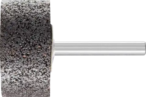 INOX EDGE Schleifstift Zylinder Ø 40x20mm Schaft-Ø 6 mm A24 für Edelstahl 1