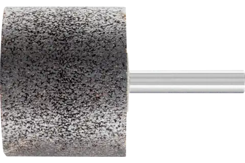 INOX mounted point cylindrical dia. 50x40 mm shank dia. 8 mm A24 for stainless steel 1