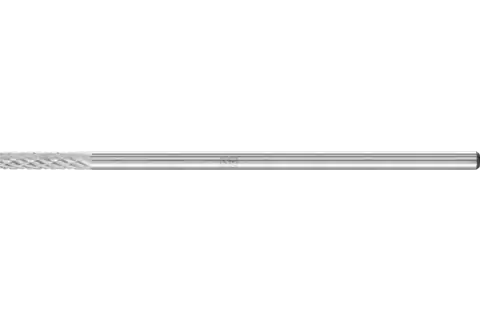 Hartmetall Frässtift Zylinder ZYA Ø 03x13mm Schaft-Ø 3x75mm Z3P universal mittel kreuzverzahnt 1